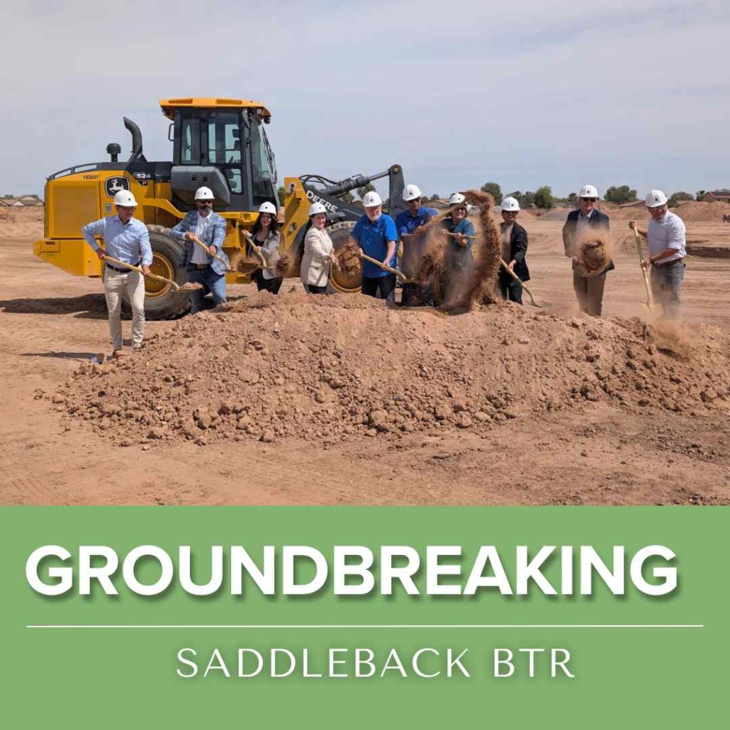 SADDLEBACK BTR GROUNDBREAKING